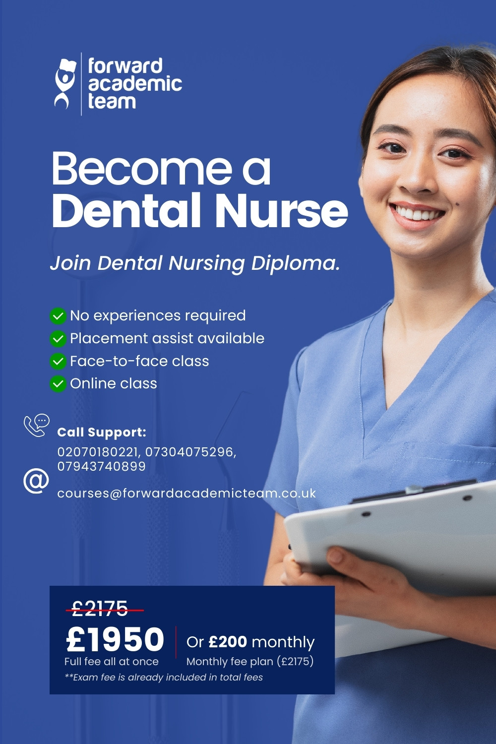 Nebdn National Diploma In Dental Nursing Forward Academy