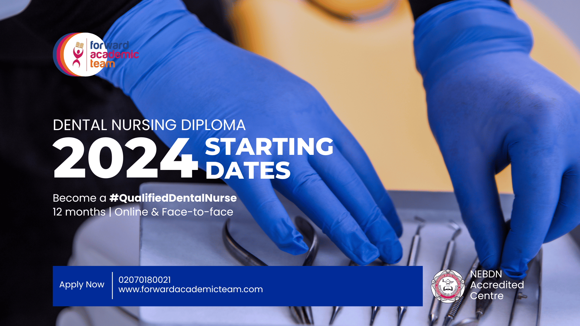 Dental Nursing Diploma - 2024 Intake Dates