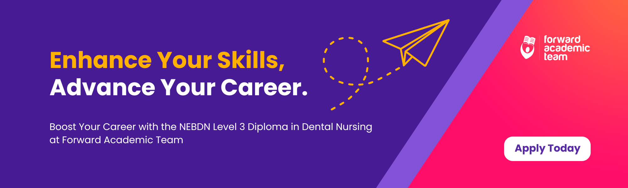 NEBDN Level 3 Diploma in Dental Nursing Banner